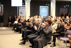 Uczesnicy jubileuszu na Auli KSAP