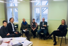 Uczestnicy spotkania podczas warsztatu