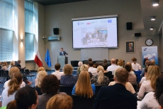 uczestnicy spotkania w aulii KSAP