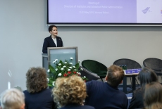 szefowa służby cywilnej podczas wystąpienia