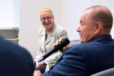 Henryka Krzwonos i Krzysztof Strycharski