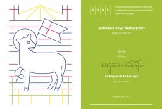 Kartka wielkanocna od KSAP