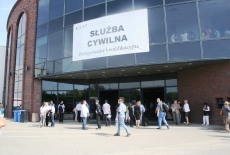 Hala EXPO. Front budynku.