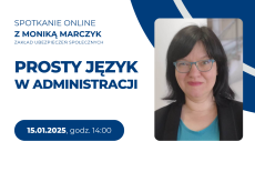 zdjęcie prowadzącego oraz podstawowe informacje o webinarze - tytuł, godzina, nazwisko prowadzącego